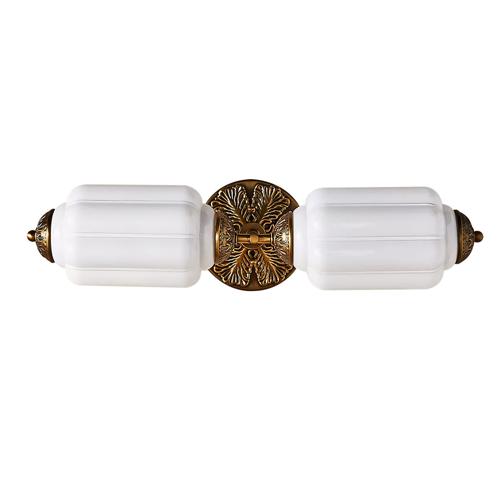 Eloise Pumkin Glass Vanity Sconce