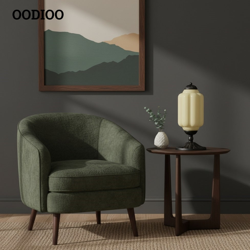 Eloise Vintage Glass Pumpkin Table Lamp