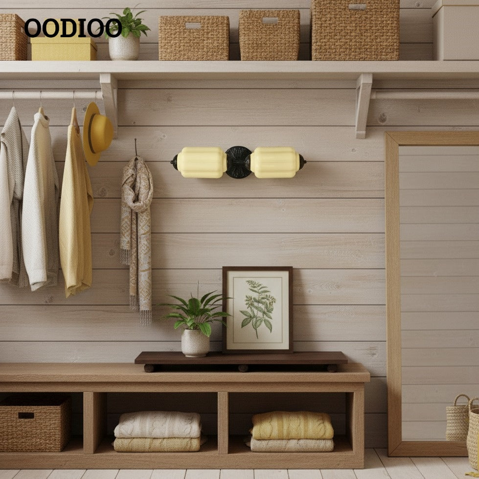 Eloise Pumkin Glass Vanity Sconce