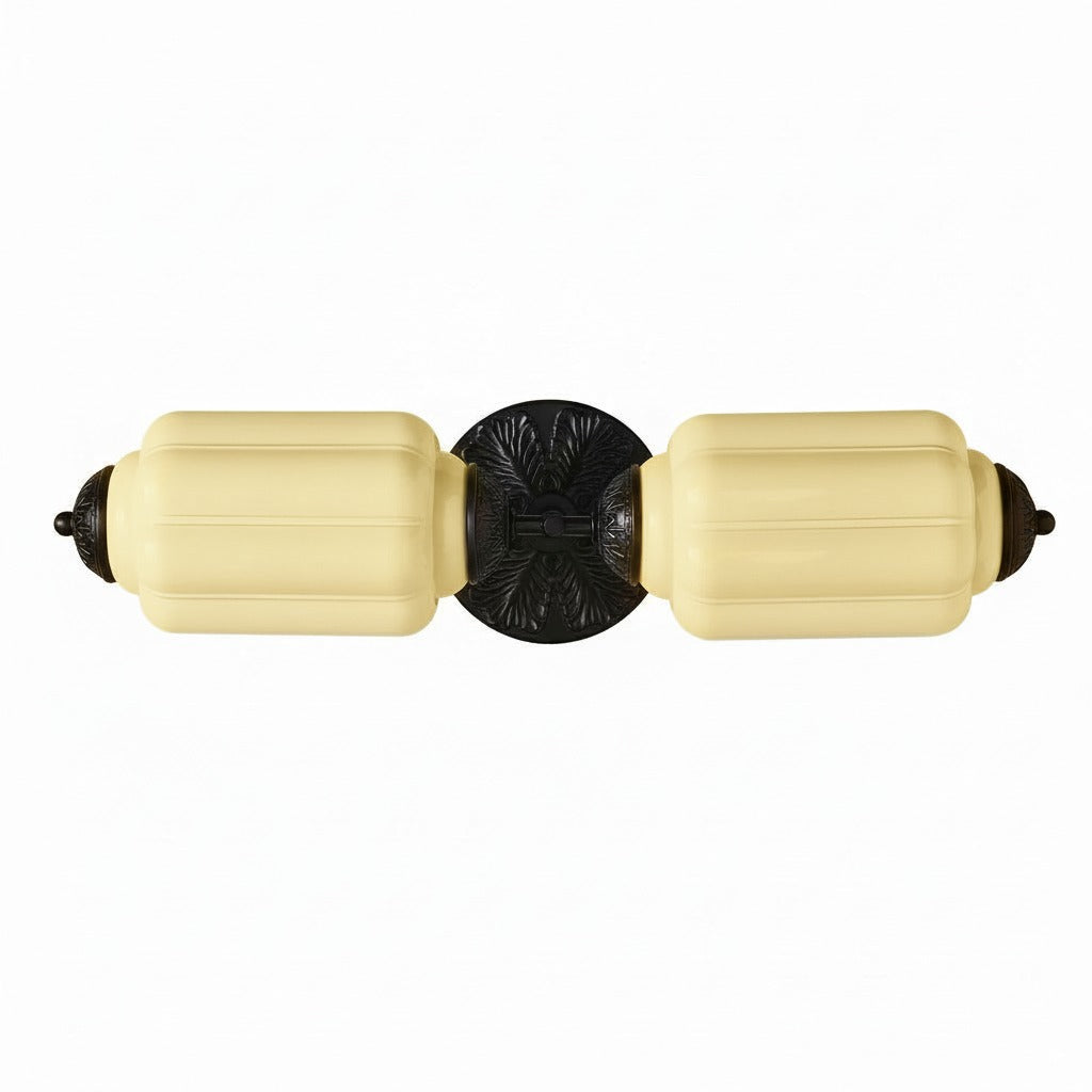 Eloise Pumkin Glass Vanity Sconce