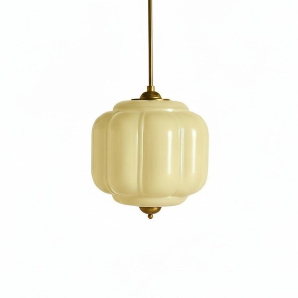 American Vintage Eloise Pendant Lamp With Glass Shade