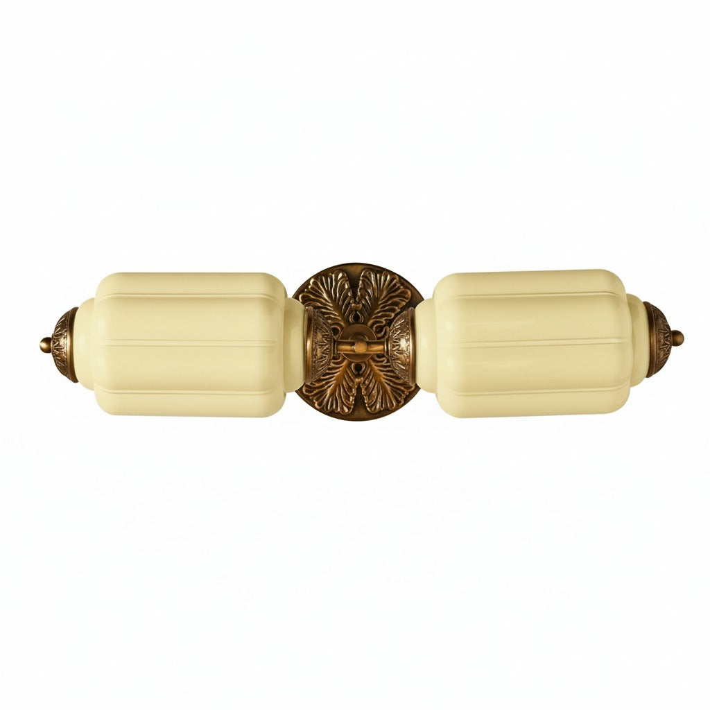 Eloise Pumkin Glass Vanity Sconce